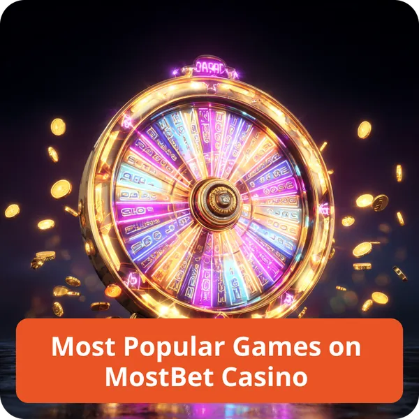 Most Popular Games on MostBet Casino